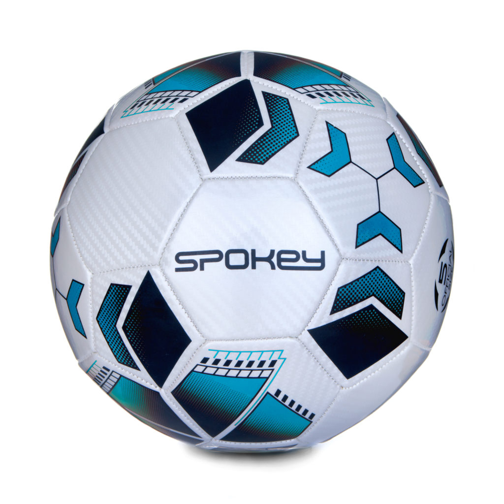 Футбольний м'яч Spokey Agilit N4 Біло-блакитний (s0419)