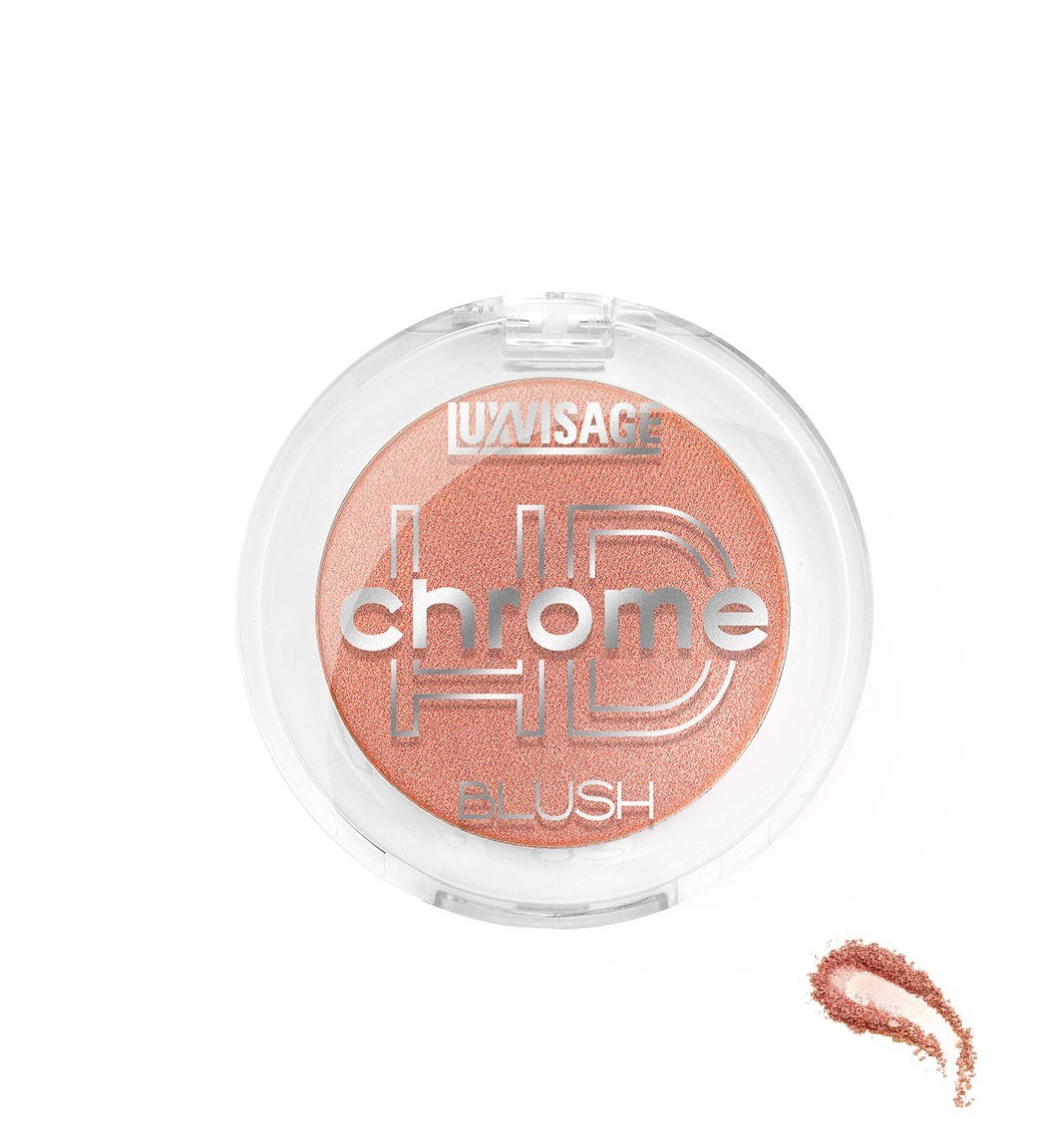 Рум'яна Luxvisage HD chrome 104 Королівський корал