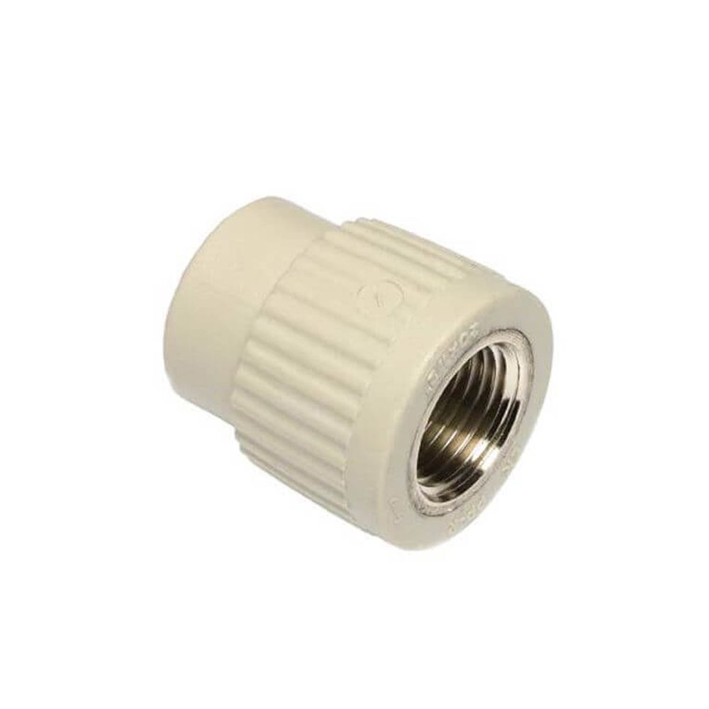 Муфта с металлической внутренней резьбой Wavin Ekoplastik 25 мм х 3/4" PP-R