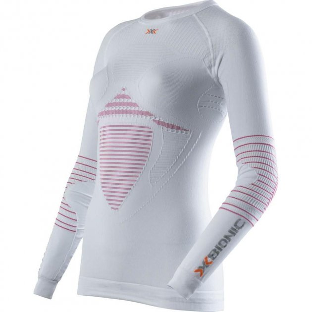 Термокофта X-Bionic Energizer MK2 Shirt Long Sleeves Woman L/XL Белый/Розовый (1068-I020275 L/XL W318)