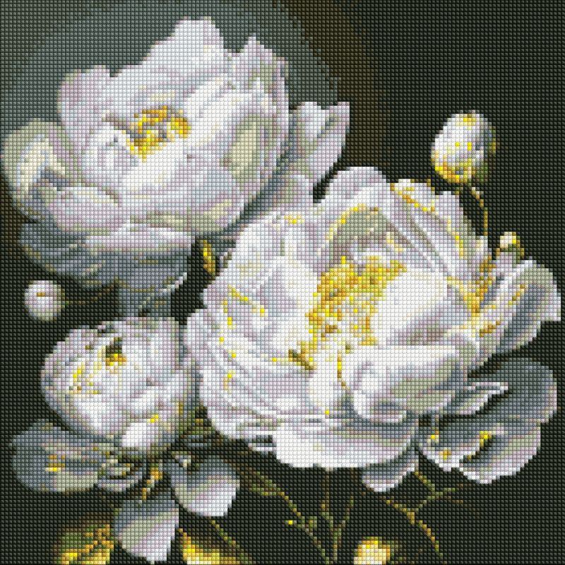 Алмазная мозаика "Безупречная красота" ©art_selena_ua Идейка AMO7609 40х40 см
