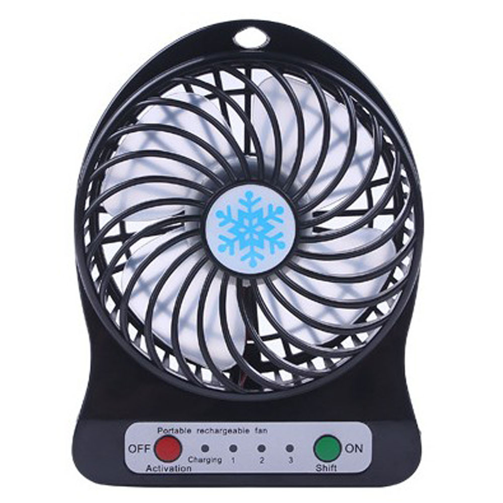 Мини-вентилятор Portable Mini Fan Black (mt-295)