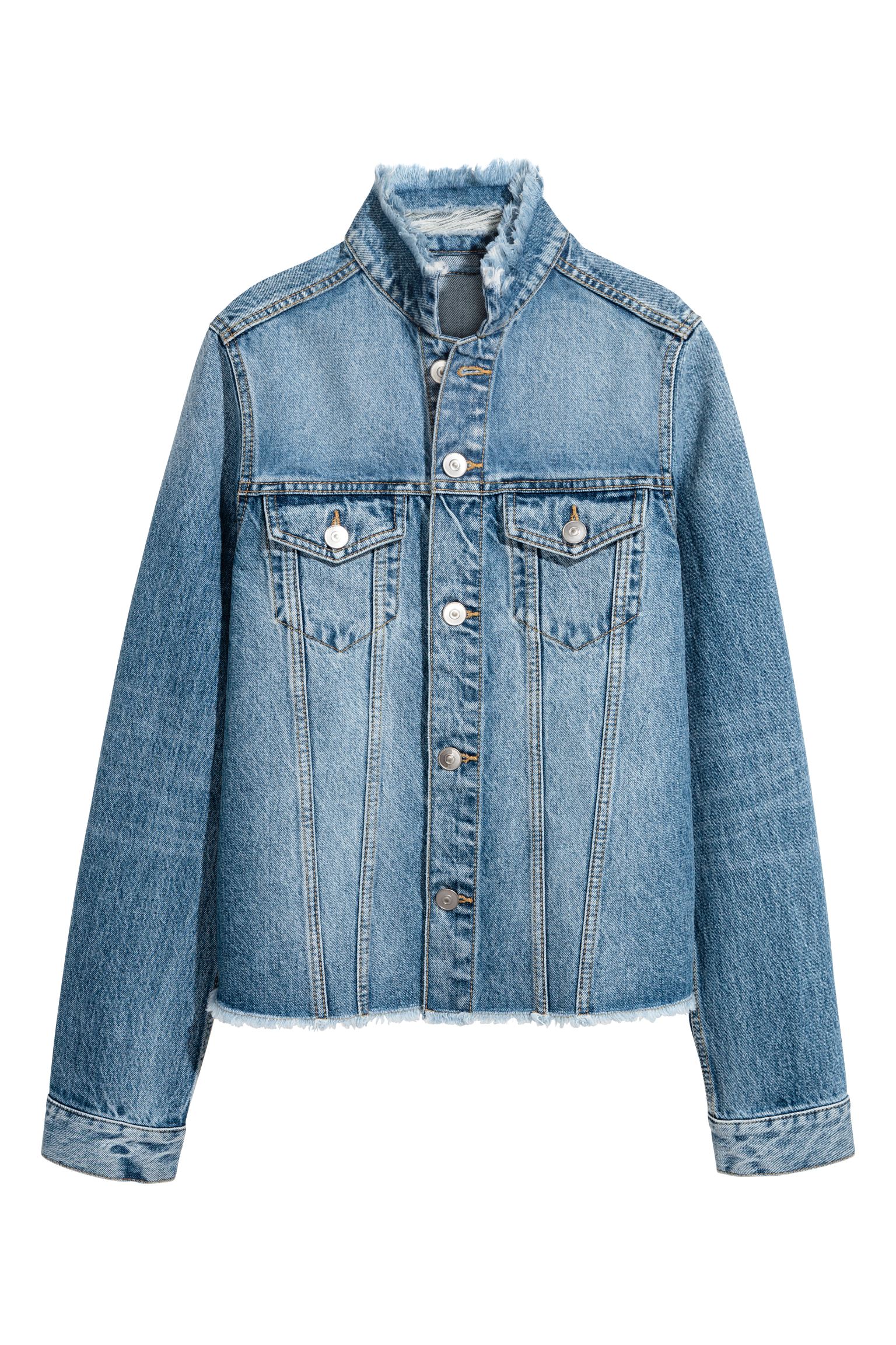 Куртка джинсовая H&M 32 синий 212533592