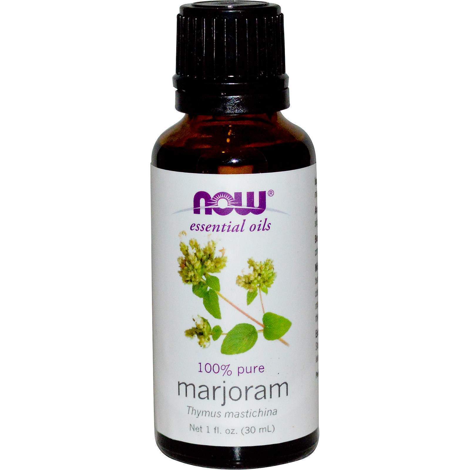 Масло майорана эфирное (Marjoram Oil) Now Foods 30 мл