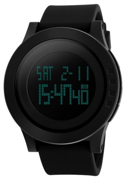 Чоловічий годинник Skmei 1142 Ultra Чорний
