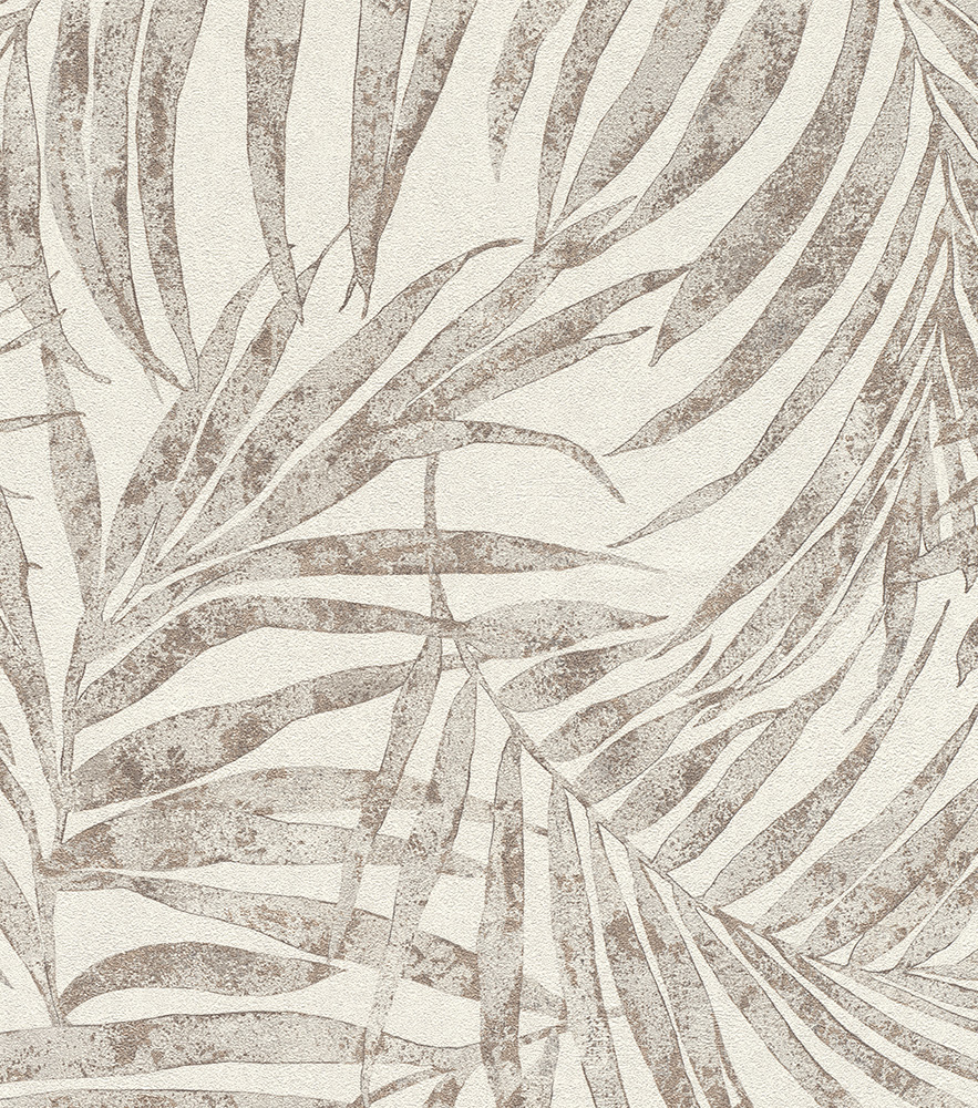 Вінілові шпалери на флізеліновій основі Rasch Linares 617412 Білий-Сірий