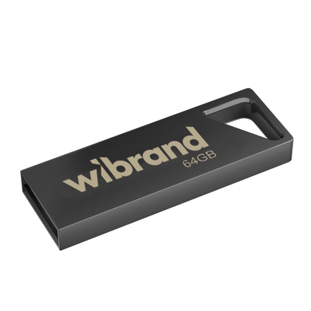 Флеш память USB Wibrand 64 GB Stingray USB 2.0 Grey (36913_3609515)