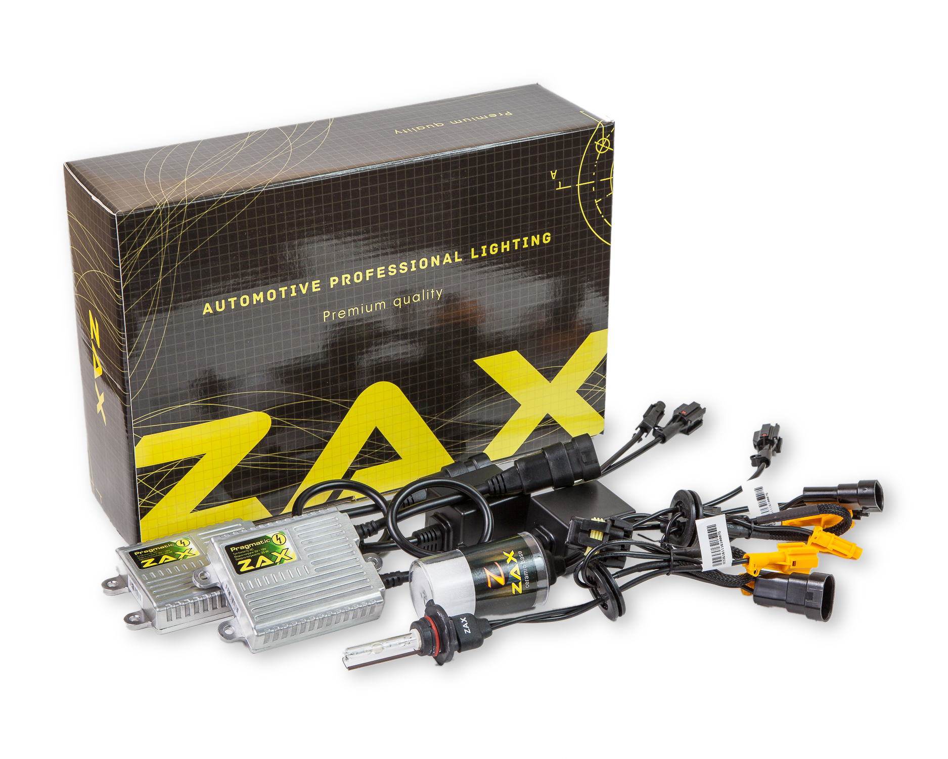 Комплект ксенона ZAX Pragmatic 35W 9-16V HB3 (9005) Ceramic 4300K