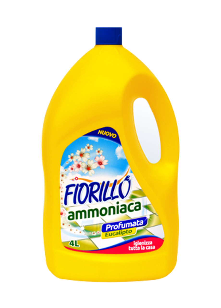 Средство для мытья пола Fiorillo Эвкалипт с аммиаком парфюмированный 4 л