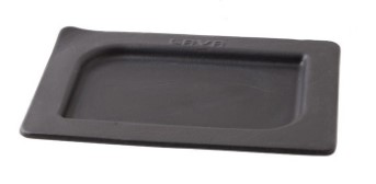 Тарілка Lava Mini 19х26 см Чорний LV HRC 011