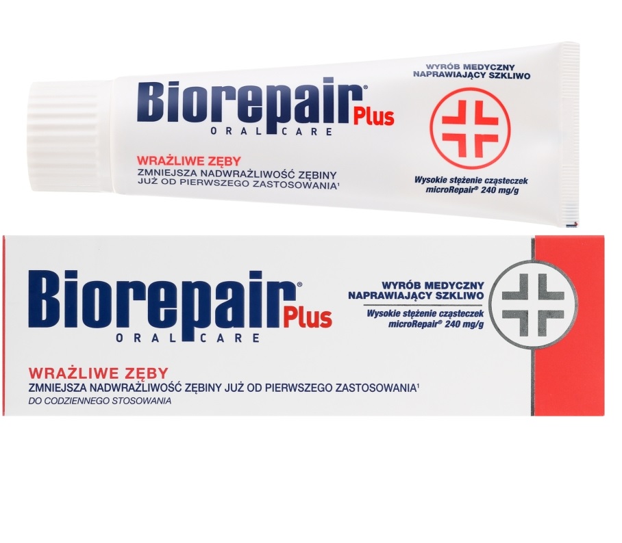 Зубна паста Професійне звільнення від чутливості Sensitive Teeth Plus Biorepair 75 мл