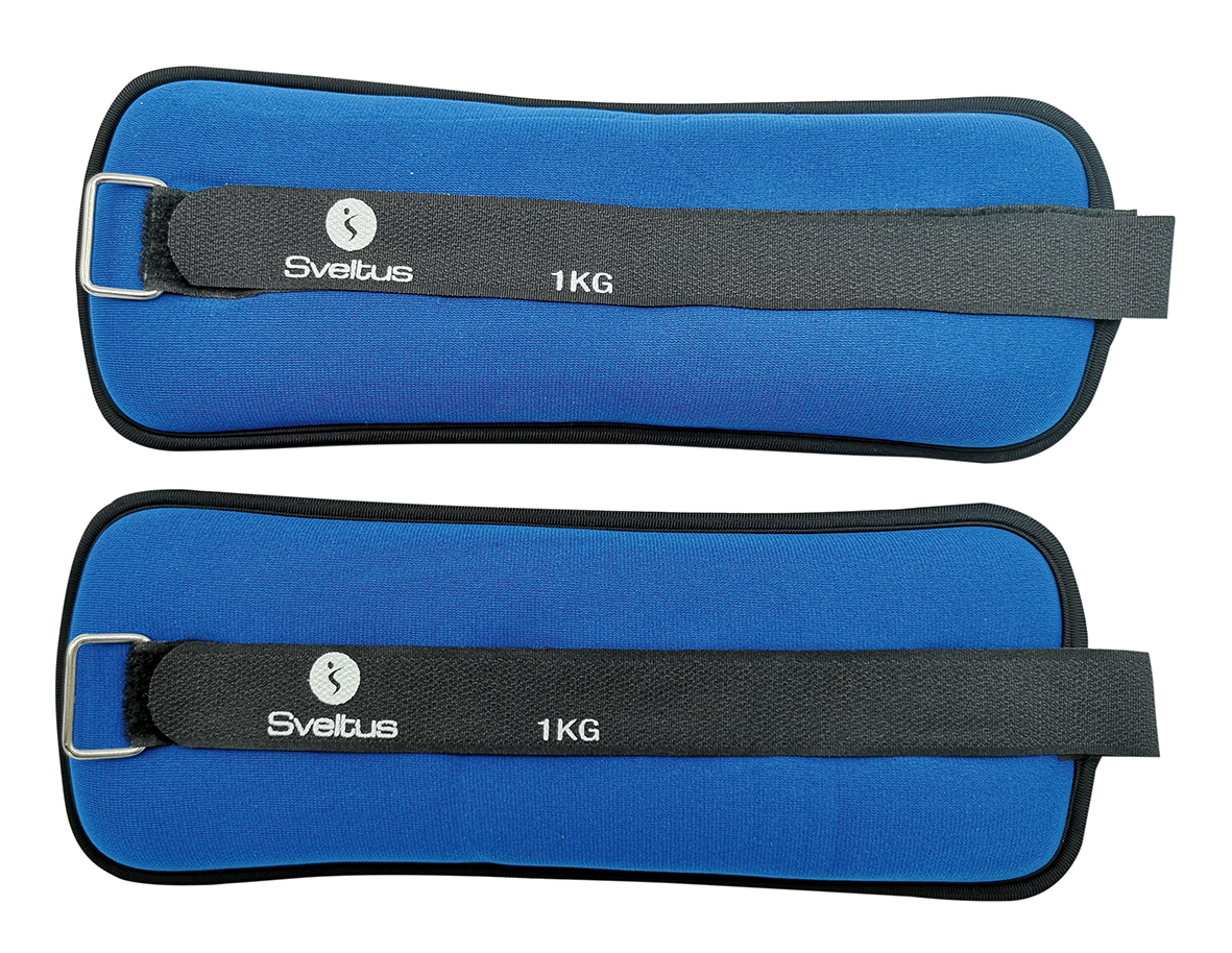 Утяжелители универсальные Sveltus Neoprene (SLTS-0961) 2 шт. по 1 кг Синий