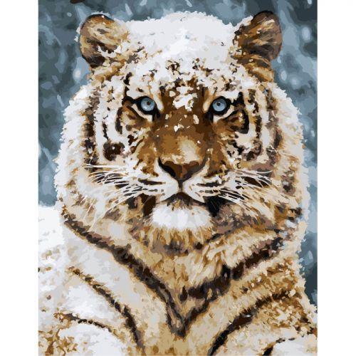 Картина за номерами Ідейка Уссурійський тигр 40х50см КНО4140