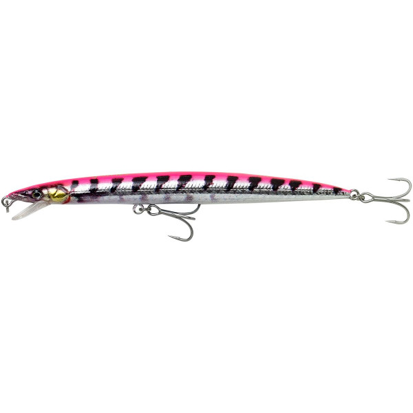 Воблер Savage Gear Sandeel Jerk Minnow S 175mm 29.0g Сірий/Рожевий (1013-1854.16.87)