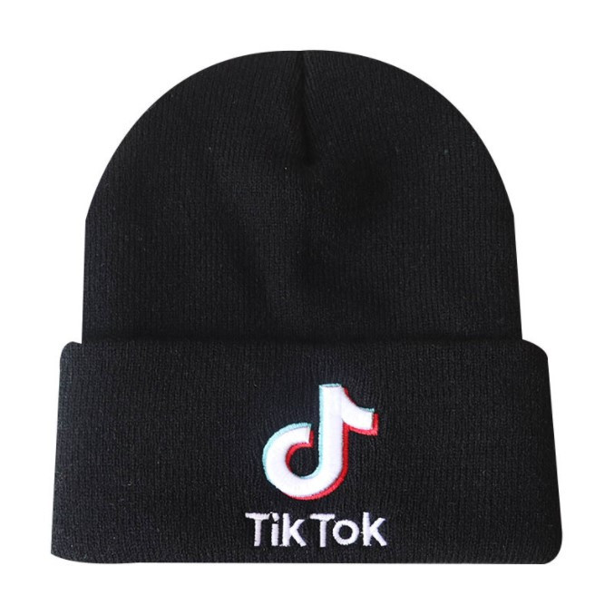 Шапка Jsstore Тик Ток Лого One Size Черный