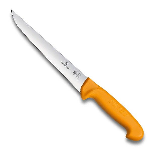 Кухонний ніж обробний Victorinox Swibo Sticking 25 см Жовтий (5.8411.25)