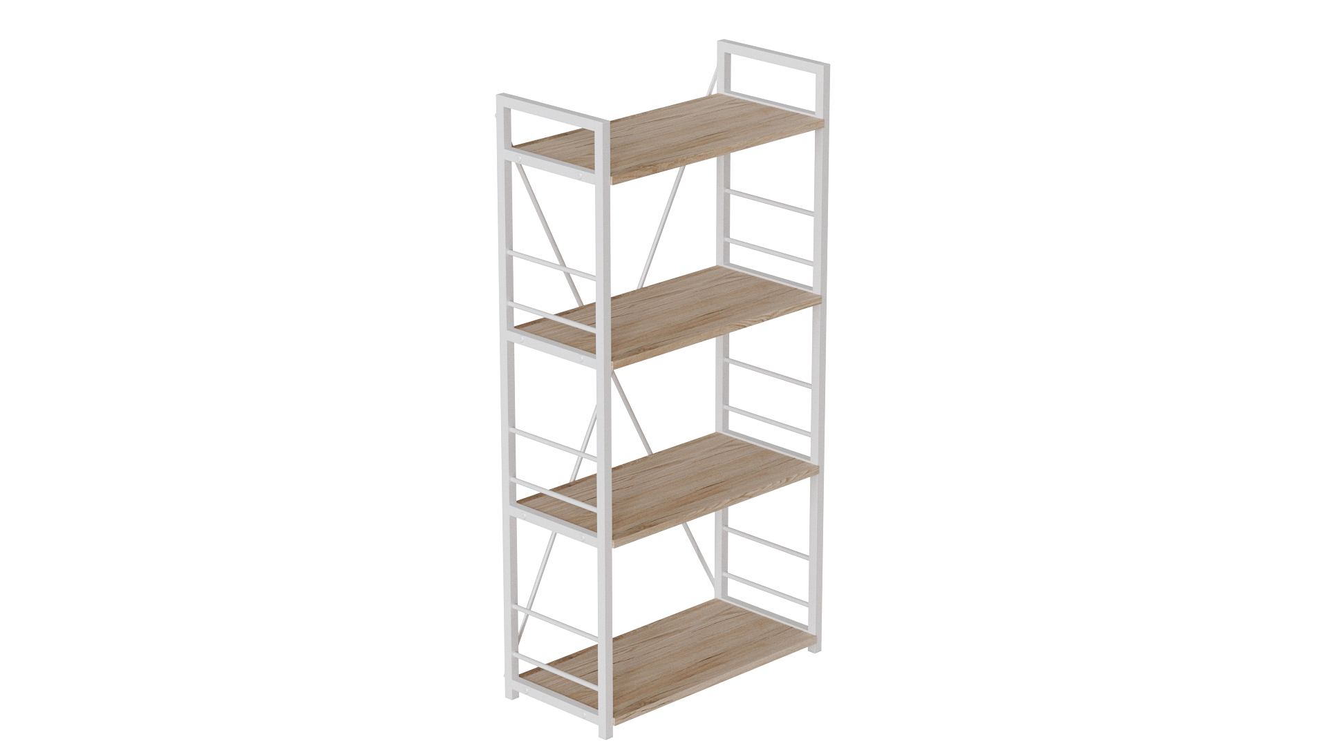 Етажерка Ferrum-decor Конект 120x60x28 см Дуб Сан-Маріно (XK00206)