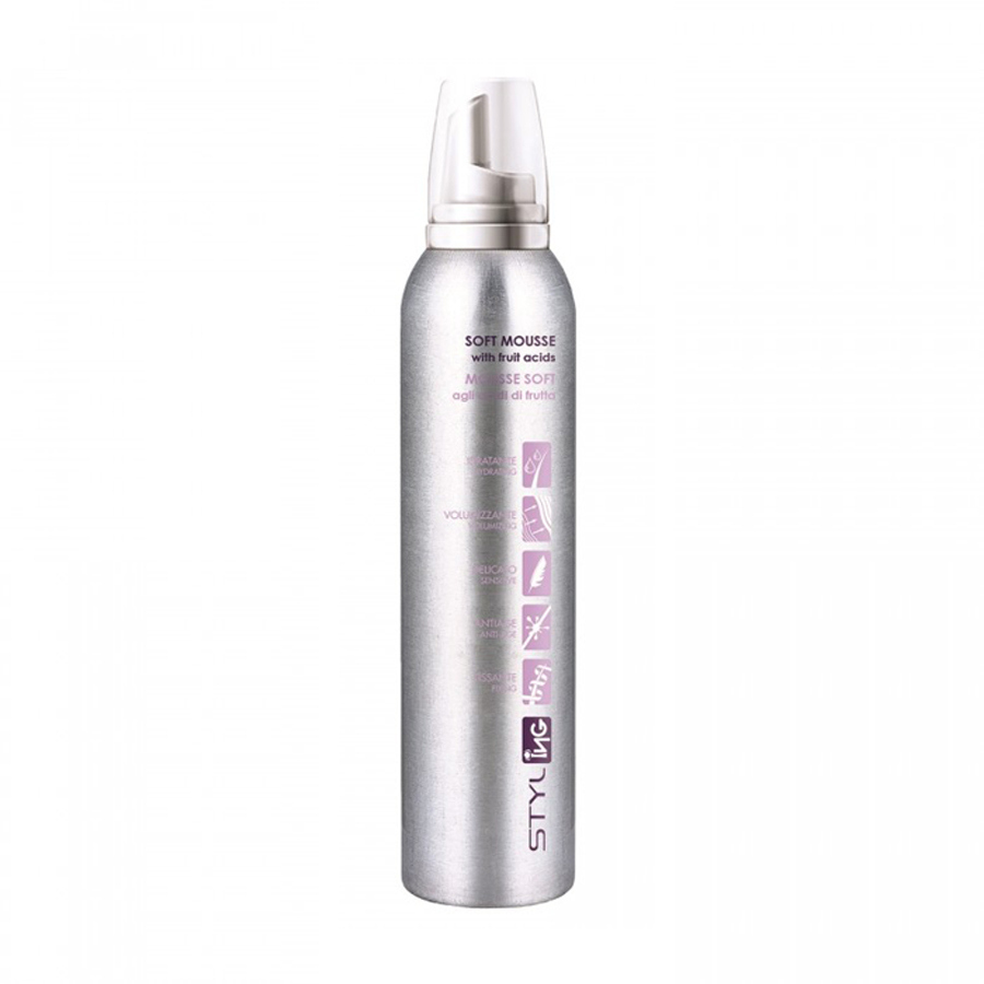 Мус м'якої фіксації волосся ING Professional 250 ml