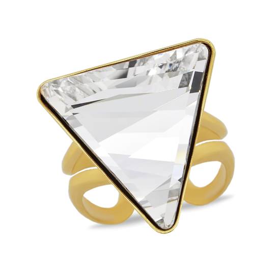 Кільце KOBI Trojuhelnik 21 мм зі Swarovski Регульований/Безрозмірне (7470-0609-02-35)