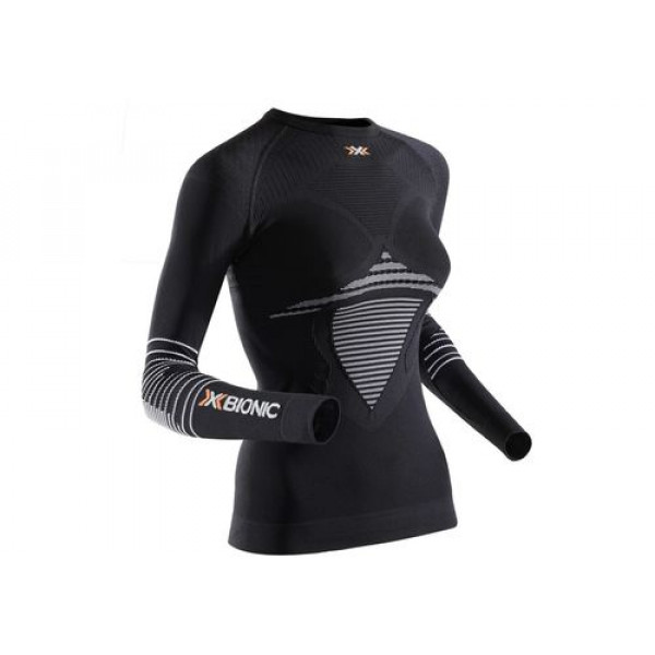Термокофта X-Bionic Energizer MK2 Shirt Long Sleeves Woman L/XL Чорний (1068-I020275 L/XL B119)