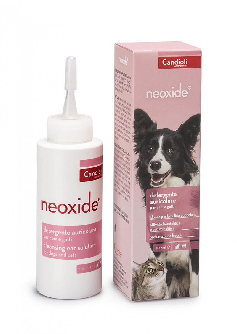 Препарат Candioli Neoxide для собак та котів для гігієни та очищення вух 100 мл PSE5198