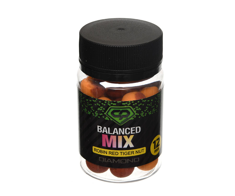 Бойли Carp Pro Diamond Balanced Mix Robin Red Tiger Nut 12мм (DCPBMRRTN12)