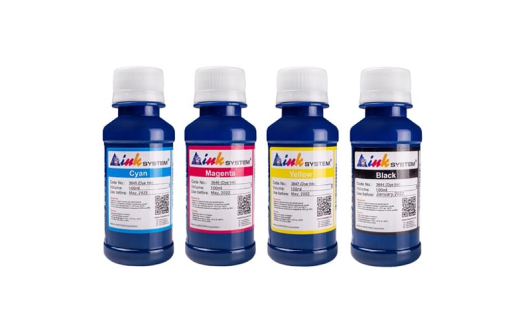 Комплект чорнила INKSYSTEM Epson 100 мл 4 шт Різнокольоровий (1111)