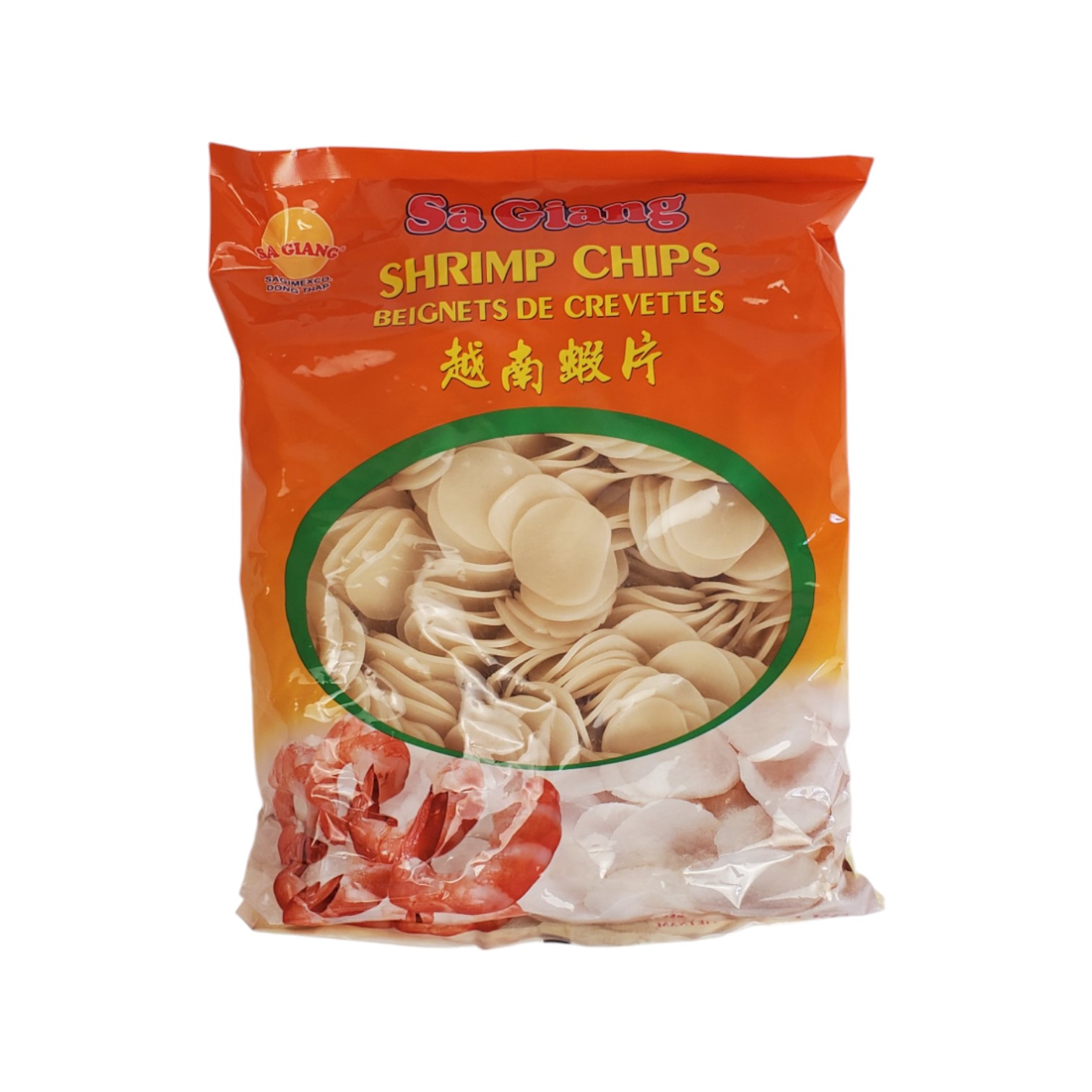 Рисовые чипсы SAGIANG Креветки 1 кг (AF650393)