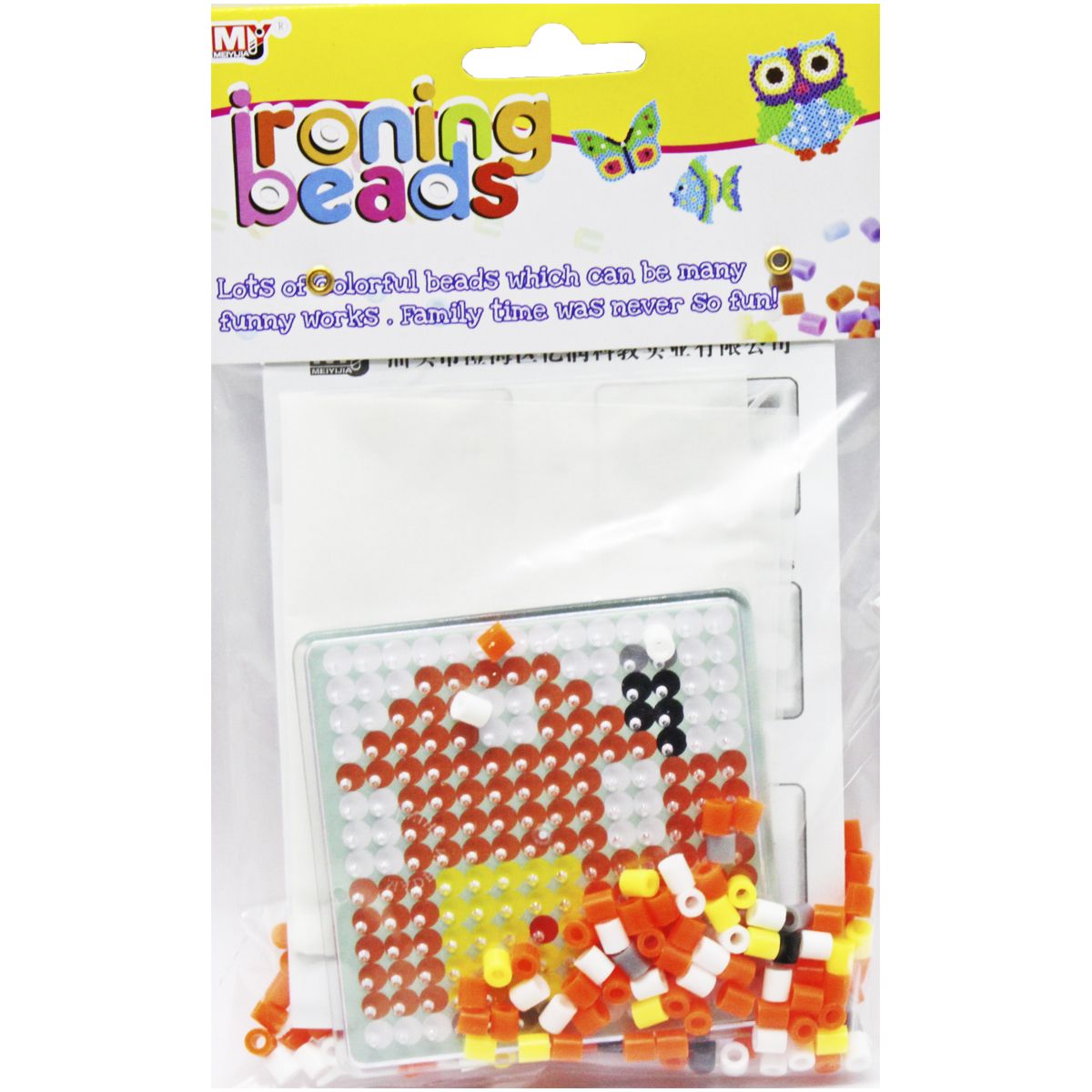 Термомозаика Ironing beads Квадрат MIC (61110/112/113/114)
