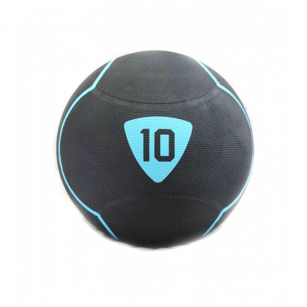 Медбол LivePro SOLID MEDICINE BALL черный 10кг LP8110-10