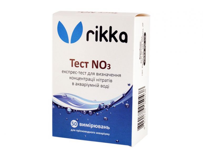 Тест Rikka NO3 на 50 вимірів на нітрати