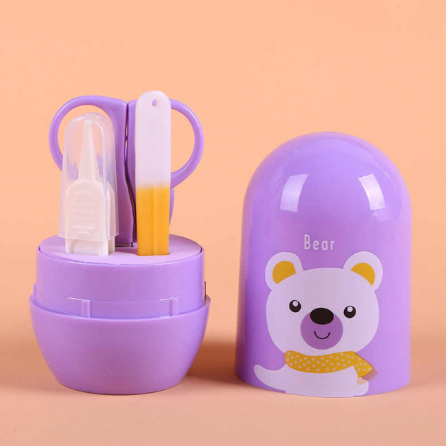 Маникюрный набор для детей Kiddy Bear T59417 сиреневый