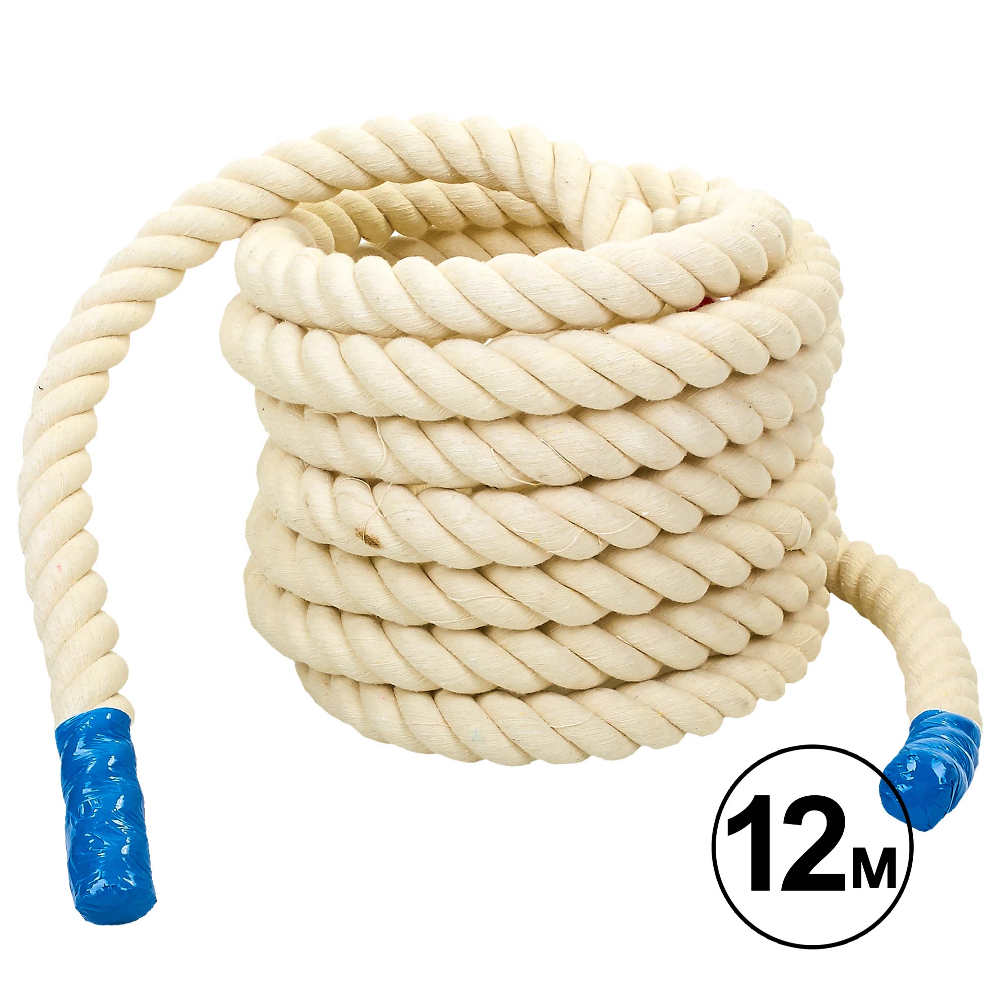 Канат для кроссфита SP-Planeta COMBAT BATTLE ROPE UR R-6227-12 белый