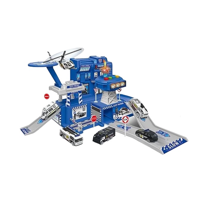 Детская парковка Six-Six Zero Самолет 24 х 26.5 х 8 см Blue (157318)