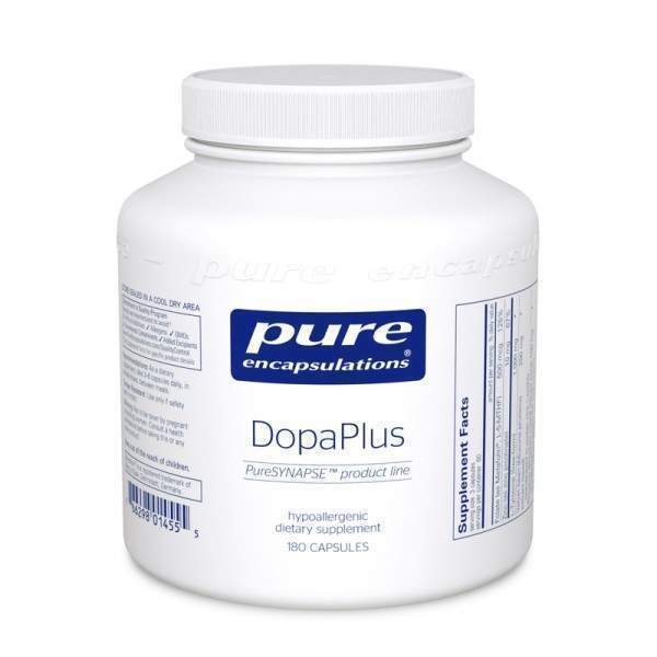 Всесторонняя поддержка допамина DopaPlus Pure Encapsulations 180 капсул (20176)
