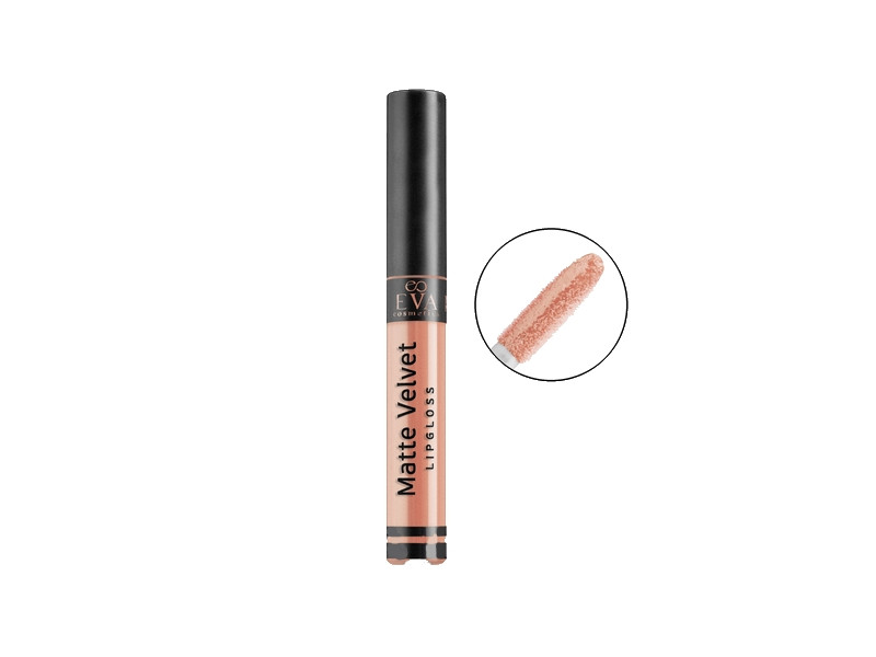 Матовий блиск для губ Eva Cosmetics 8 мл Matte Velvet Відтінок №1 6012000102