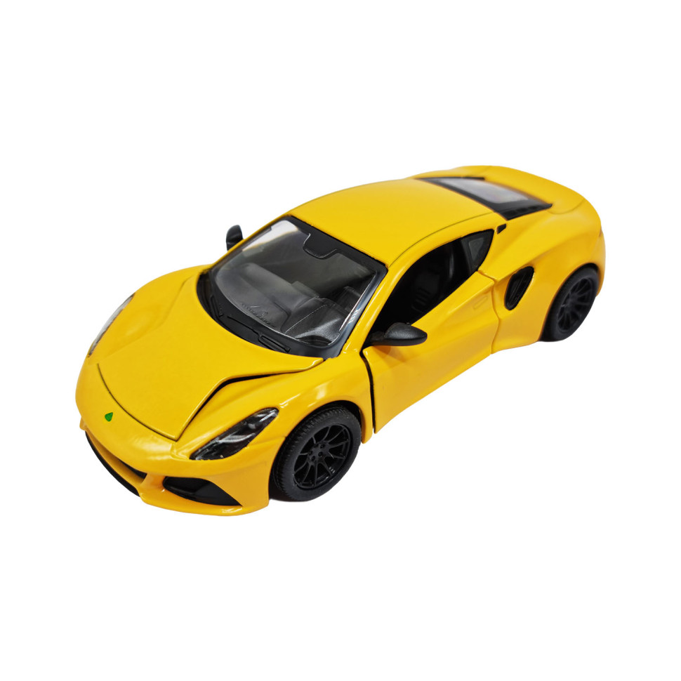 Инерционная машинка Kinsmart KT5441W Lotus Emira 13 см Желтый (61387s73070)