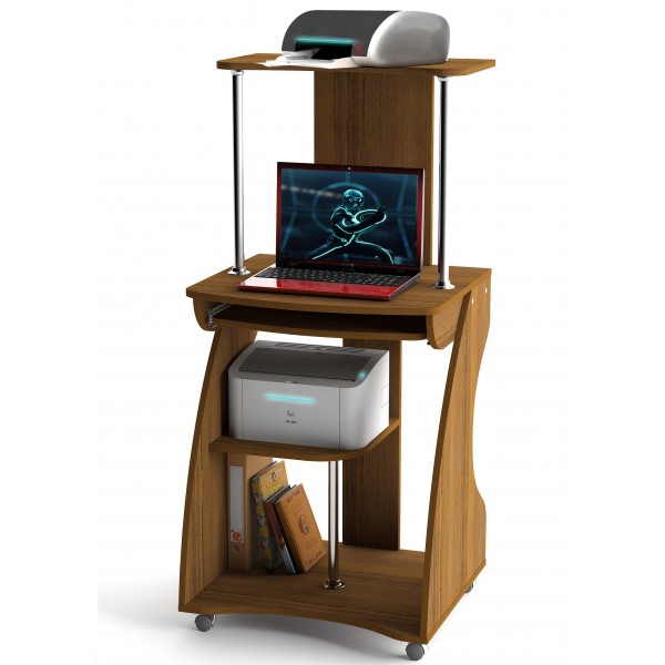 Компьютерный стол Comfy Home Davos-2 Орех (SDK-5)