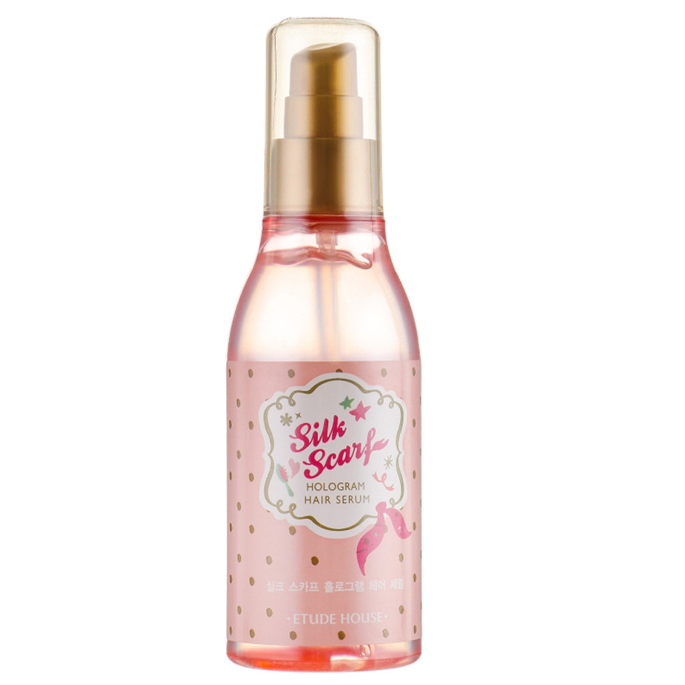 Сироватка для відновлення пошкодженого волосся Etude House Silk Scarf Hologram Hair Serum 180 мл (8806382651296)