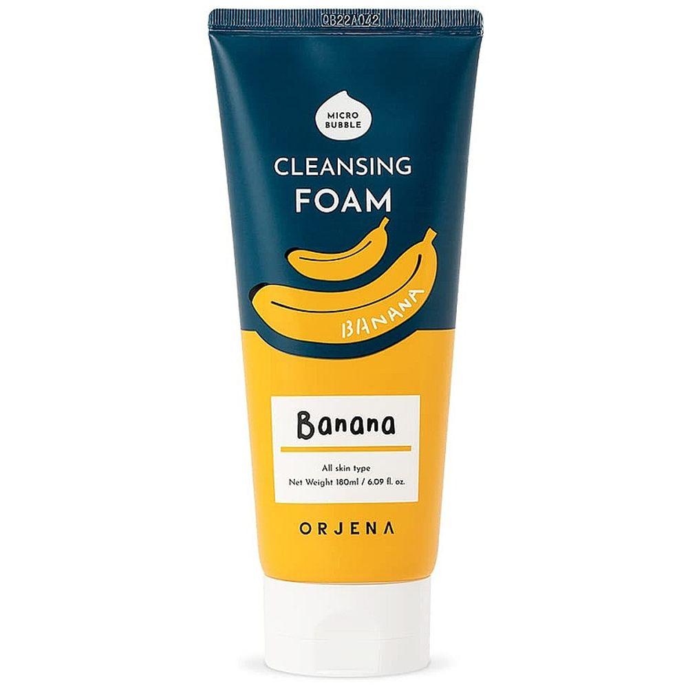 Очищающая пенка для лица с бананом Orjena Cleansing Foam Banana 180 мл (8809534252150)