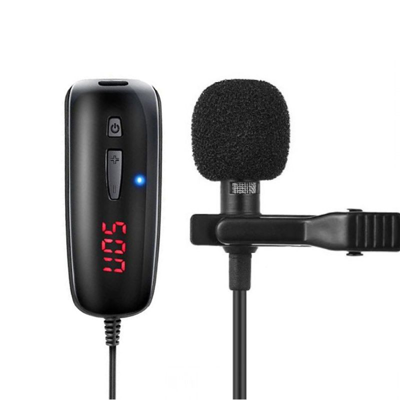 Безпровідний мікрофон для телефону смартфона петлічний Nectronix WM-50 до 50 м (100672-1)