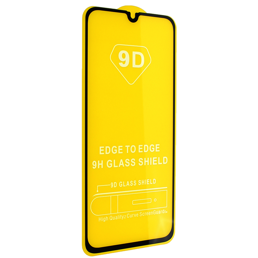 Защитное стекло 9D Glass для Samsung Galaxy A40 SM-A405 Black (6689)