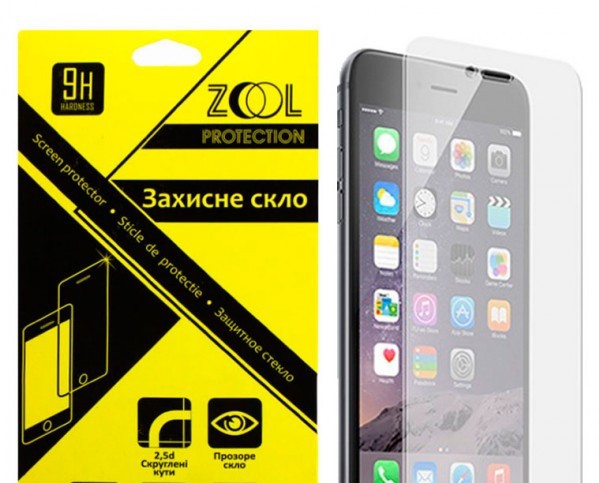 Захисне скло 2.5D Zool protection 0.33mm Tempered Glass iPhone XS MAX