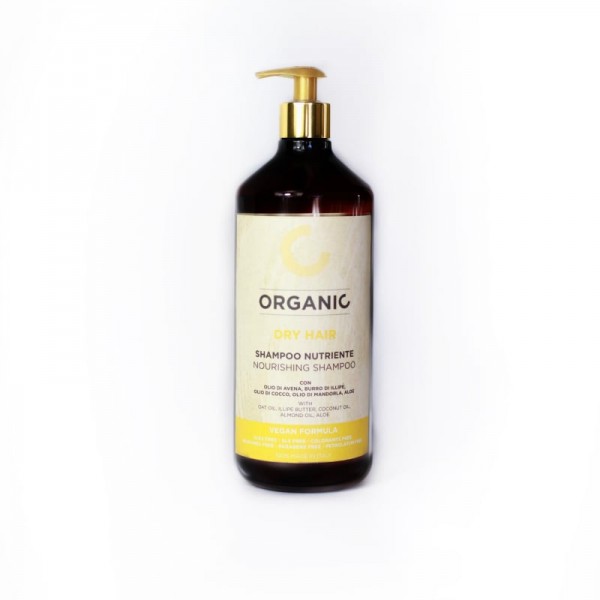 Органічний шампунь живильний для сухого та ламкого волосся Punti di Vista Organic Nourishing Shampoo Vegan Formula 1000 мл