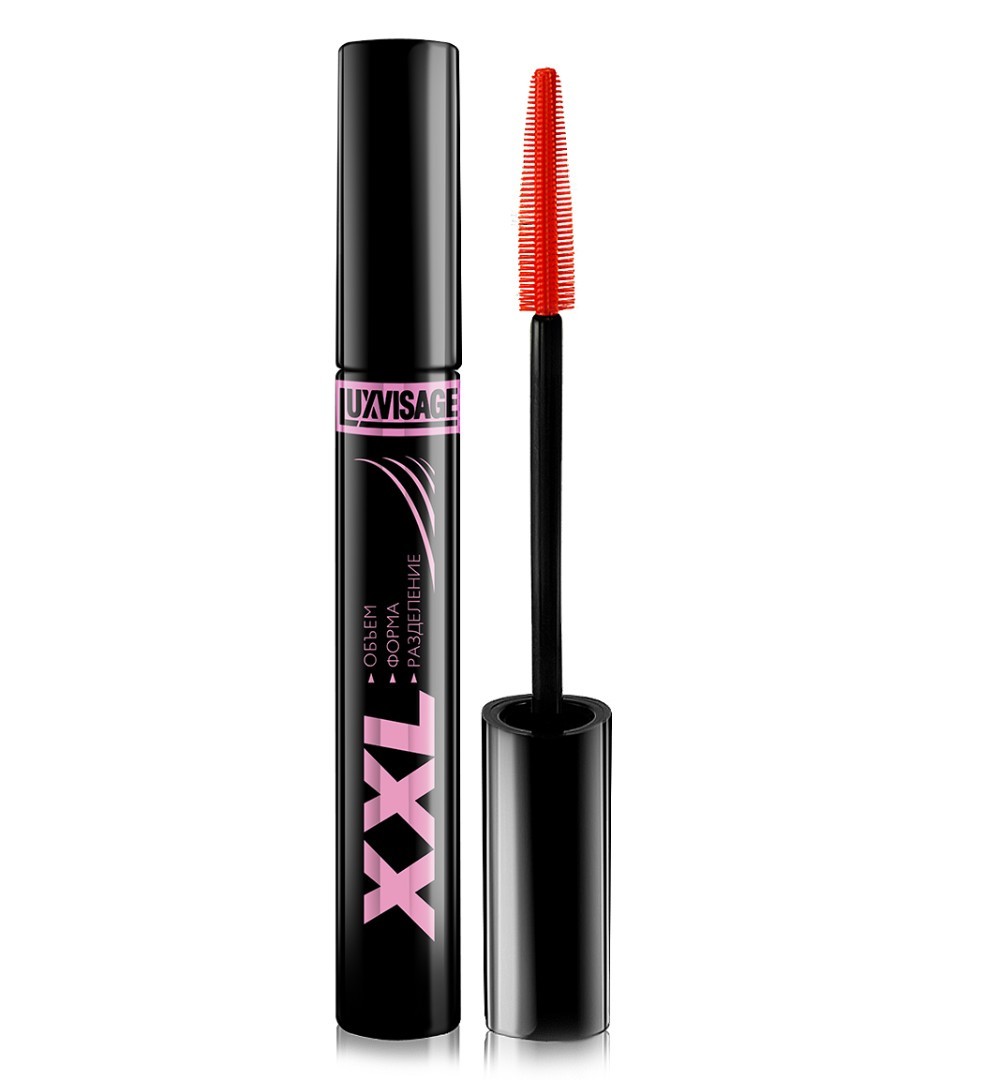 Туш для вій Luxvisage XXL Поділ-Об'єм-Форма 9225, 10г