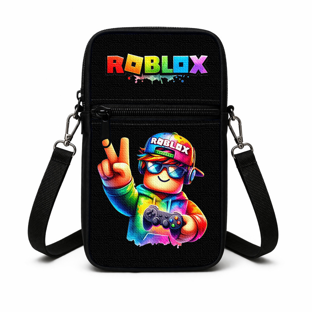 Дитяча сумка через плече з принтом Roblox 19×10×5 см — арт. 3017640892