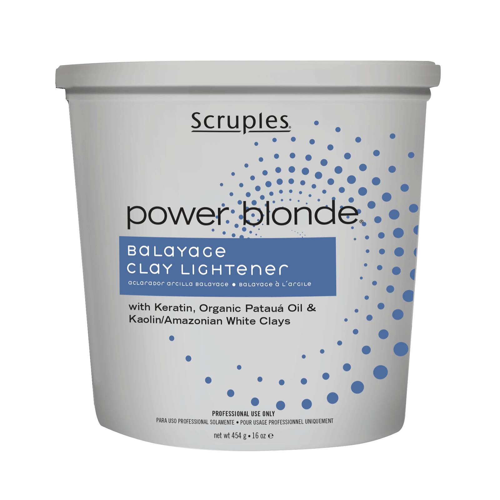 Глина для балаяжа Scruples Power Blonde Balayage Clay Lightener (tub) 454g (8611)