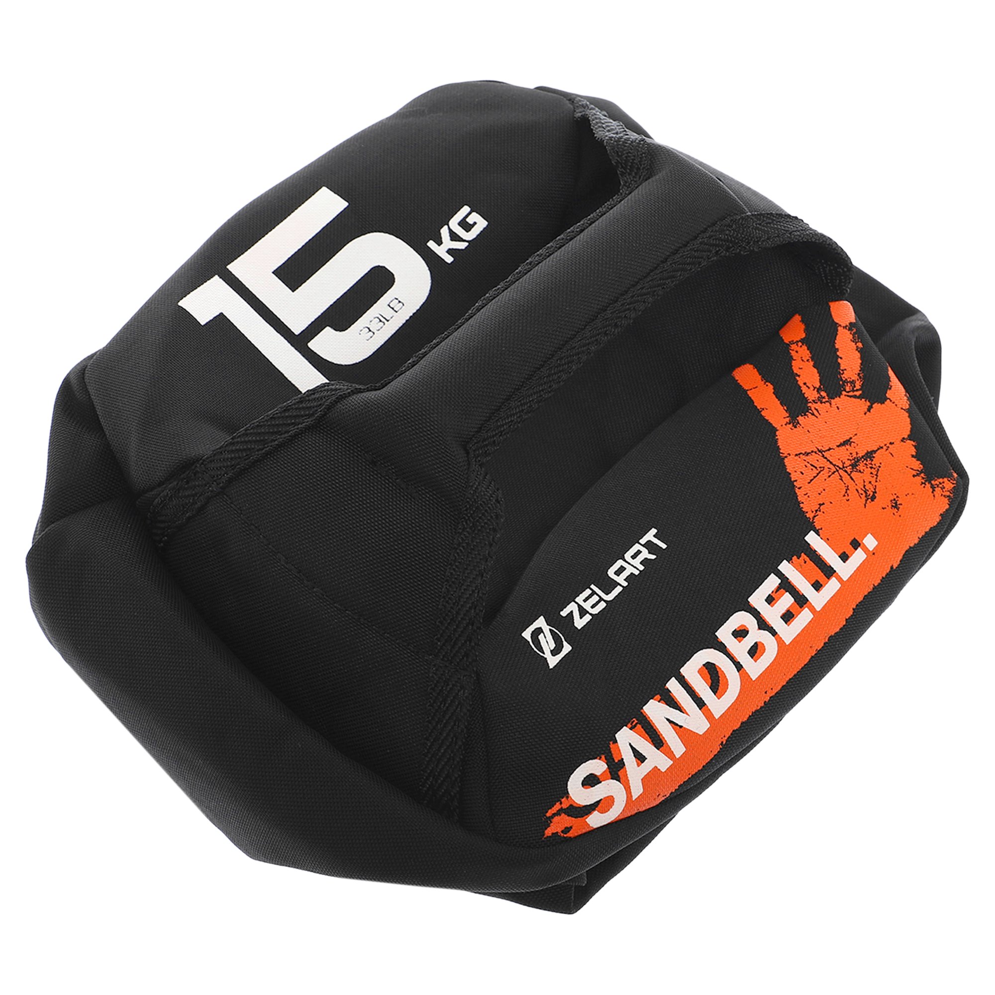 Мяч волбол для кроссфита и фитнеса без наполнителя Zelart WALL BALL TA-7823-15 до 15 кг Черный