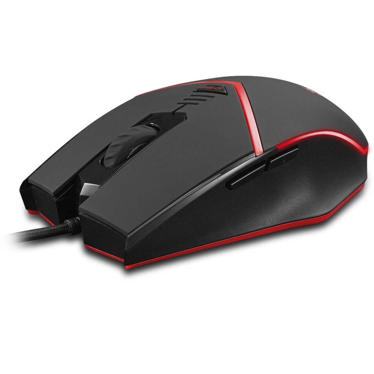 Мышь компьютерная Zelotes C-13 Gaming Optical Mouse Черно-красная (3216-9373)