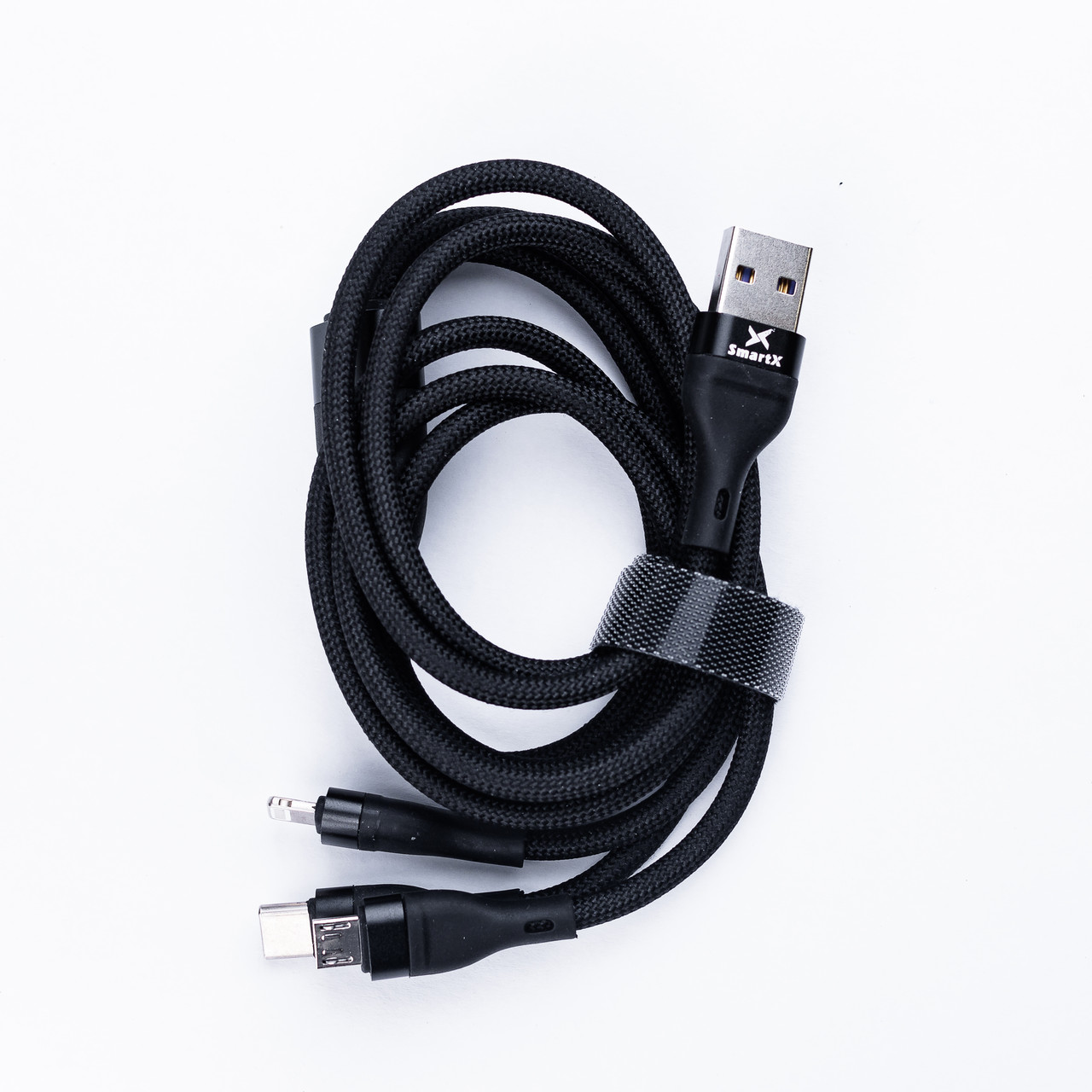 Универсальный зарядный кабель 3 в 1 Smart X Type-C/Micro-USB/Lightning (UR521)